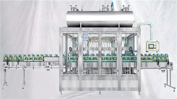 కందెన నూనె కోసం బరువు గల రోటరీ ఫిల్లింగ్ మెషిన్ 