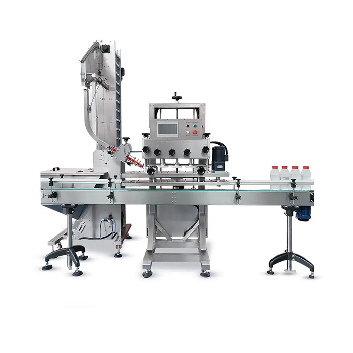 ఆటోమేటిక్ హై స్పీడ్ ప్లాస్టిక్ స్క్రూ వాటర్ బాటిల్ క్యాప్ మెషిన్