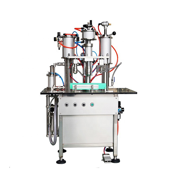 చీప్ ఆటో స్ప్రే కెన్ ఫిల్లింగ్ మెషిన్