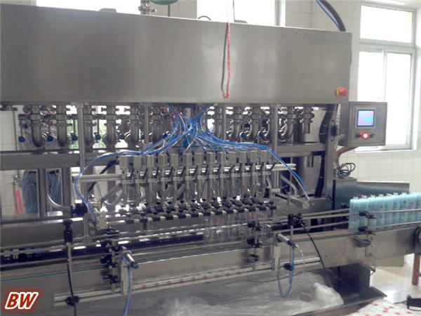 8 హెడ్స్ జామ్ ఫిల్లింగ్ మెషిన్ 