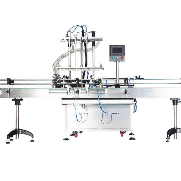 ఆటోమేటిక్ 8, 10, 12 హెడ్స్ otion షదం పిస్టన్ ఫిల్లింగ్ మెషిన్ / ఫిల్లర్